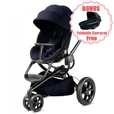 Quinny Moodd Stroller Midnight Blue with Free Carrycot