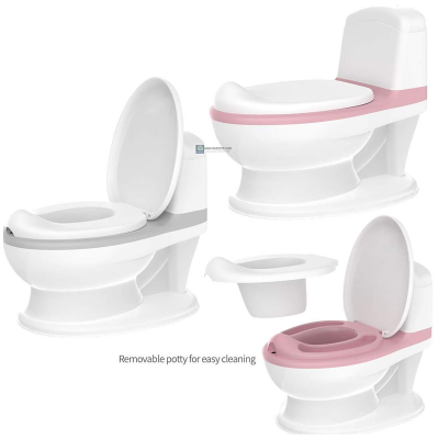 iFAM Easy Doing Baby Potty Pink L40 x W28.4 x H36.2