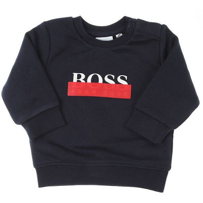 Hugo Boss Sweatshirt - Navy Size 9M, 18M
