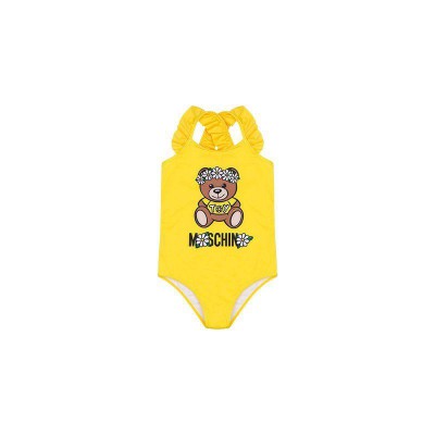 Moschino Swimsuit Cyber Yellow Size 4A, 6A, 8A