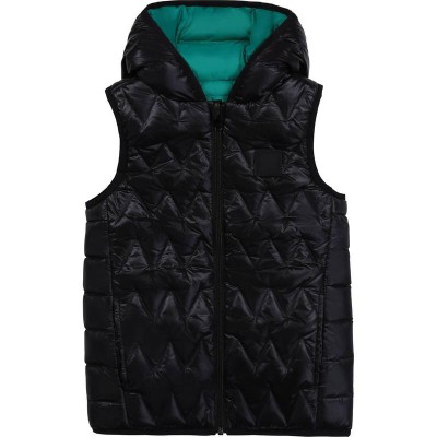 Hugo Boss Puffer Jacket Sleeveless Black Size 6Y - 12Y