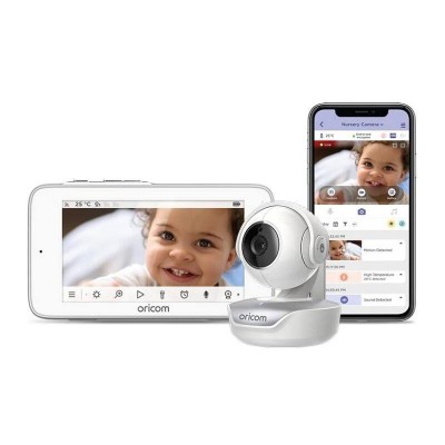 Oricom 5” Smart HD Touchscreen Nursery Pal Premium Baby Monitor