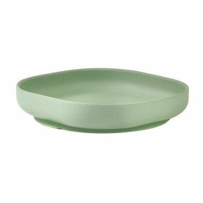 Beaba Silicone Plate with suction pad Sage Green