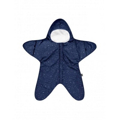 Babybites Baby Star Furry Sleeping Bag - Navy Blue