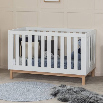 Babyrest Bailey Cot White Euro Made