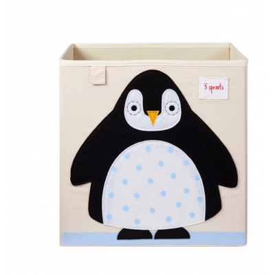 3 Sprouts Storage Box Penguin