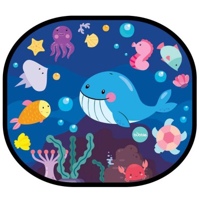 Bubble Cling sunshade under the sea
