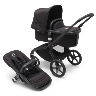 Bugaboo Fox 5 Complete Stroller Black frame with Midnight Black