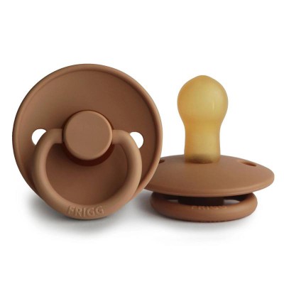 FRIGG Natural Classic Pacifier Single Cappiccino