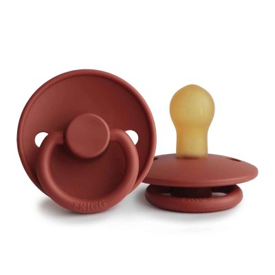 FRIGG Natural Classic Pacifier Single Baked Clay