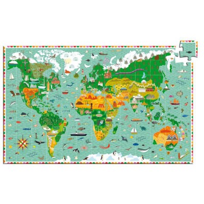 Djeco Around The World Puzzle 200p