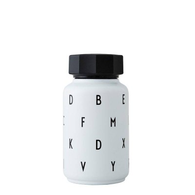 Design Letters Thermo/Insulated Bottle Kids (White)