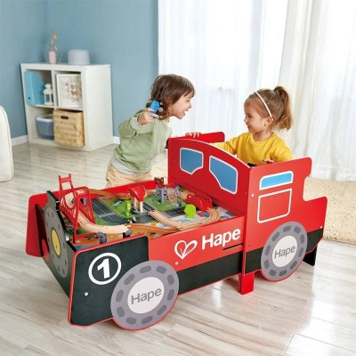 Hape Ride On and Foldable Engine Table