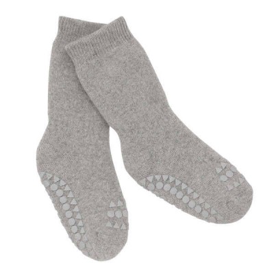 Gobabygo nonslip socks grey melange 1-2y, 2-3y, 3-4y