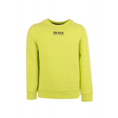 Hugo Boss Sweatshirt - Green Lemon Size 6A, 8A, 10A