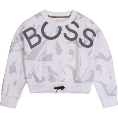 Hugo Boss Sweatshirt - White Size 4A, 5A