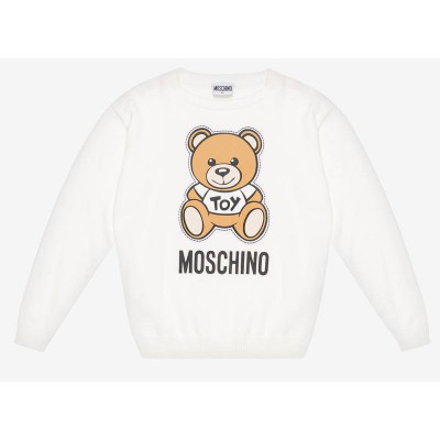 Moschino Teddy Bear Cotton Pullover Size 4A 6A 8A