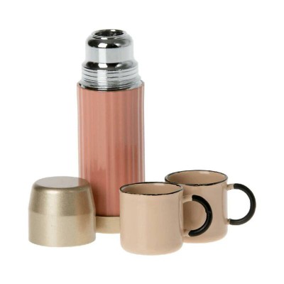 maileg thermos cups coral