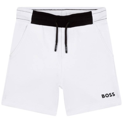Hugo Boss Bermuda Shorts White Size 6M - 3A