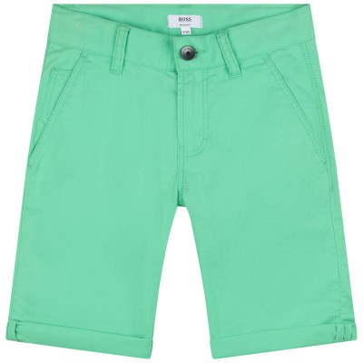 Hugo Boss Bermuda Shorts Green Size 6A - 12A