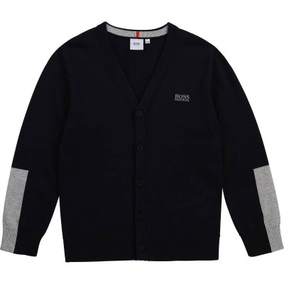 Hugo Boss Knitted Cardigan Navy Size 6A - 10A
