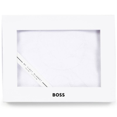 Hugo Boss Blanket White