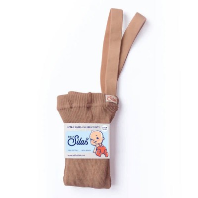 Silly Silas Children Tights Light Brown