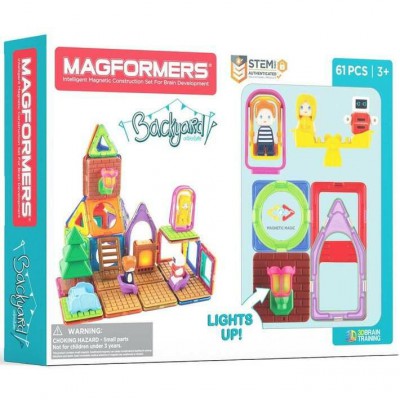 Magformers Backyard Adventure 61pc