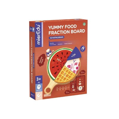 Mieredu Yummy Food Fraction Board Magnetic