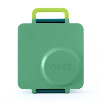 OmieLife Green Meadow OmieBox Lunchbox With Thermal Food Jar