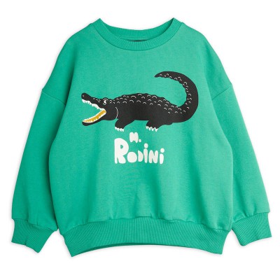 Mini Rodini Crocodile SP Sweatshirt Green