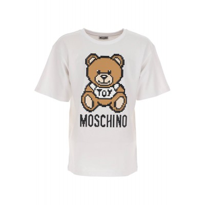 Moschino Maxi T-shirt White Size 4A - 8A