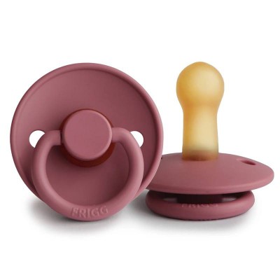 FRIGG Natural Classic Pacifier Single Dusty Rose