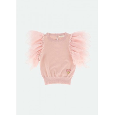 Angel Face Nakita Knitted Top Blush Size 2Y - 9Y