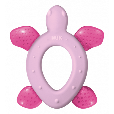 Nuk Cool All Around Teether Turtle Pink/Blue