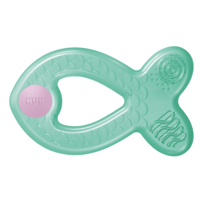 NUK Extra Cool Teether - Fish Blue/Green/Pink