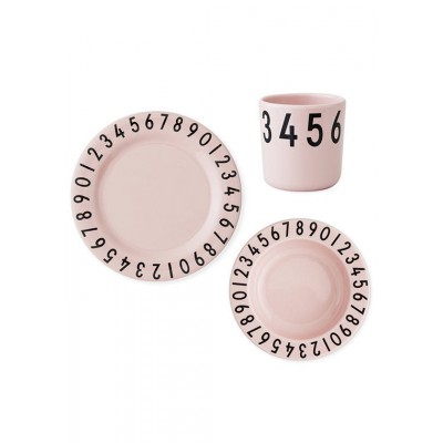 Design Letters Eat & Learn Numbers Gift Box - Pink