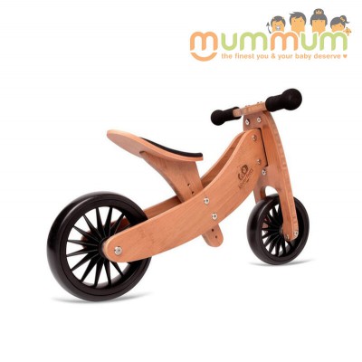 Kinderfeets Tiny Tot Plus Bamboo Timber Balance Bike
