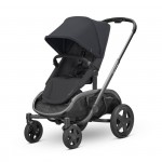 Quinny Hubb Black on Black All Terrian Single with Carrycot (Mono)