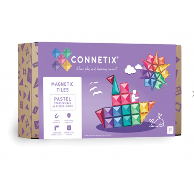 Connetix Pastel Starter Pack 64 pcs