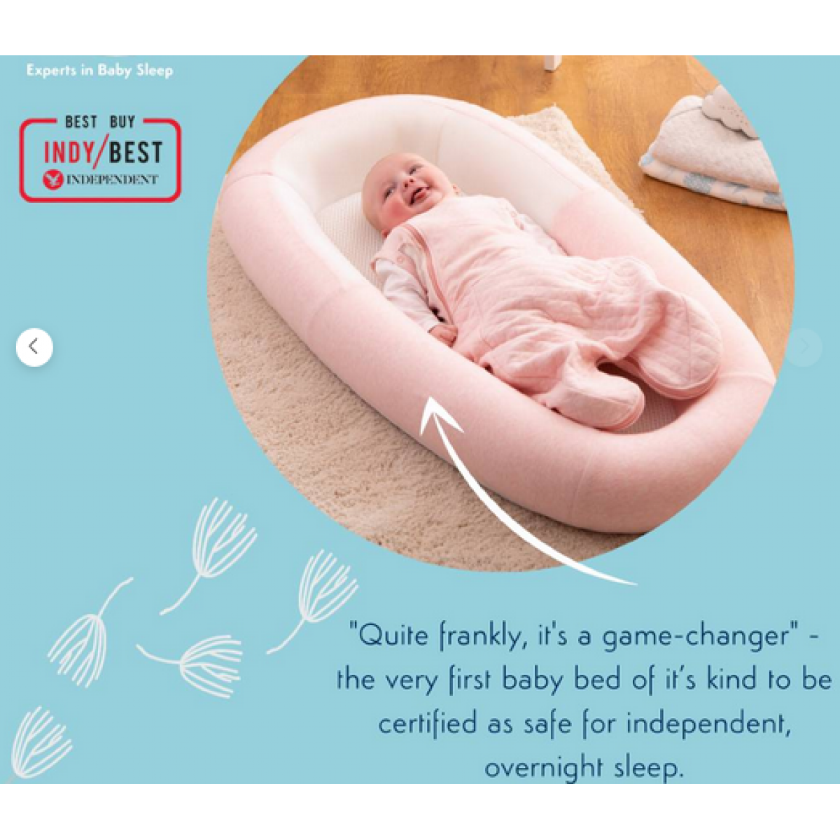 Sleep Tight Baby Bed - Botanical