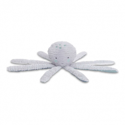 Bubble Plush Inky the Grey Octopus