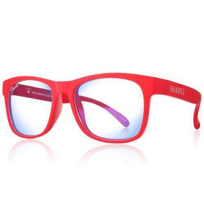Shadez Blue Light Glasses Red Adult Screen Reading Protection