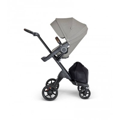 Stokke Trailz Xplory New Seat Brushed Grey, not included chassis