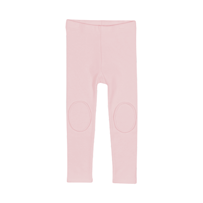 Rock Your Kid Pale Pink Knee Patch Tights Size 2Y - 8Y