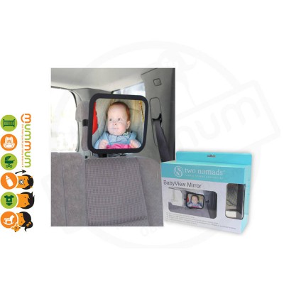 Two Nomads Babyview Mirror 360 degree movement