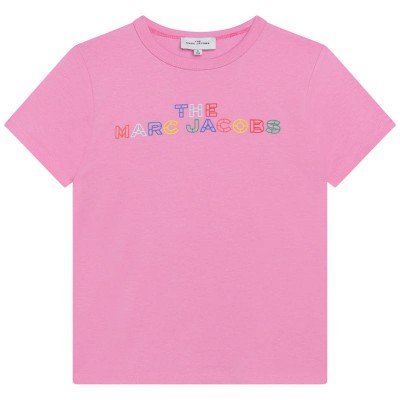 Little Marc Jacobs Short Sleeves T-shirt Pink Size 6A - 12A