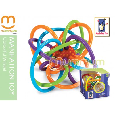 Manhattan Toy Winkel Boxed Activity Toy Teether 0+